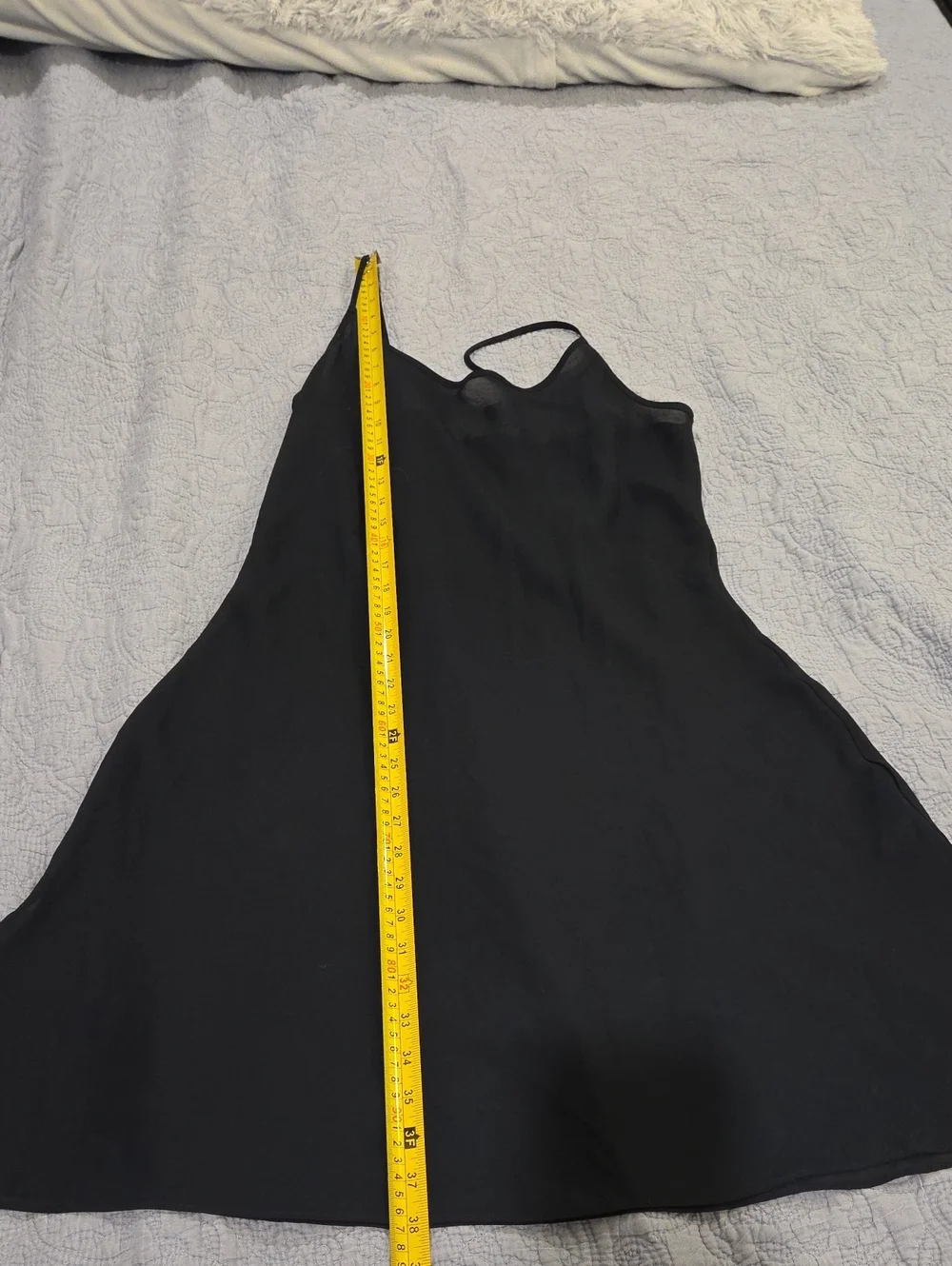 Lauren Ralph Lauren 100% Linen Navy Long Sleeve Shirt Dress Size L! - Picture 10 of 13